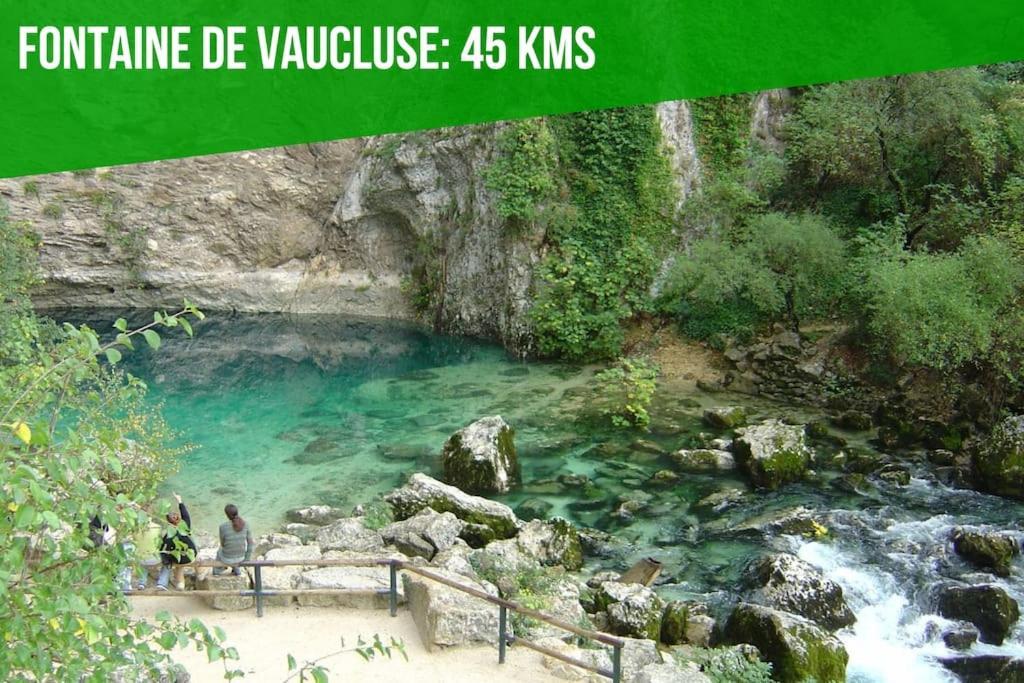 La Bulle - Parking Gratuit En Souterrain - 2 Mins Du Palais Des Papes - Clim Ac - Wifi Appartement