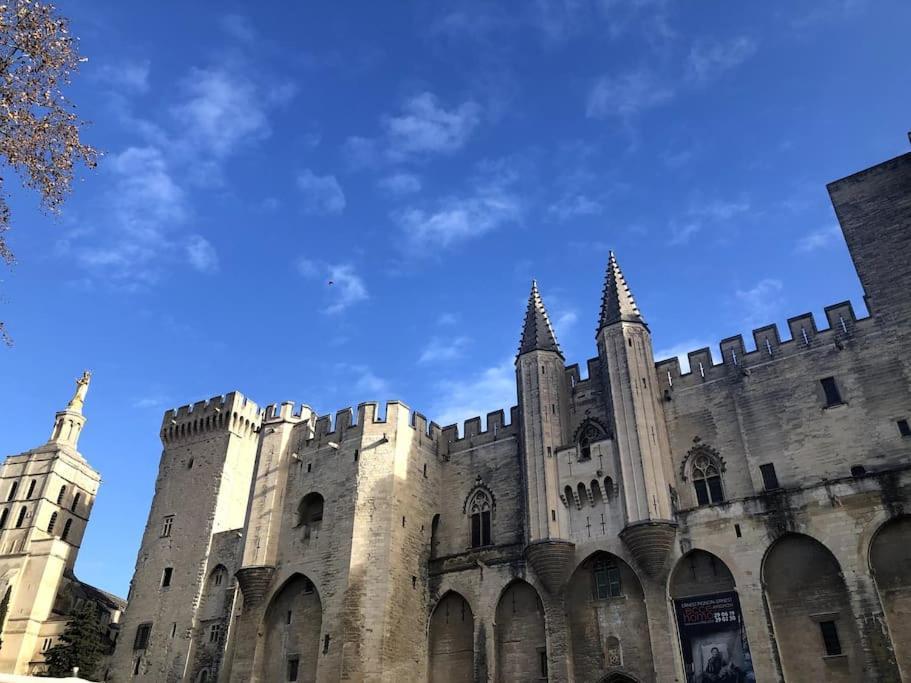 La Bulle - Parking Gratuit En Souterrain - 2 Mins Du Palais Des Papes - Clim Ac - Wifi Appartement